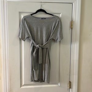 Express gray dress